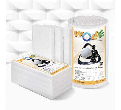 ISOFLECT WOLLE P800, hr.4,5 cm-8 x 1m -8 sqm