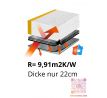 Indoor Enthusiast System 10 , R = 9,91 m2•K/W, m2