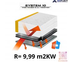 System 10 ( R = 9,99 m2•K/W), 10m2