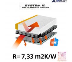 System 10 ( R = 7,33 m2•K/W), 10m2